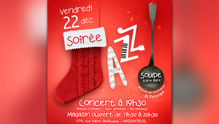 Soirée Vente & Concert 22 décembre