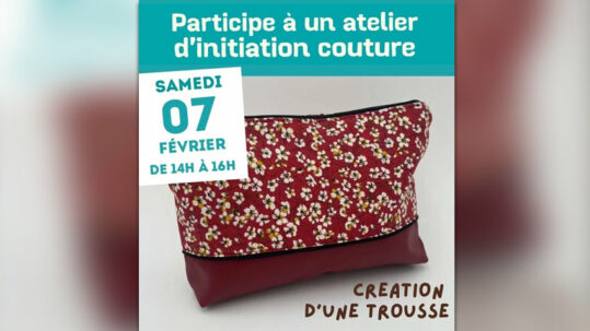 Atelier couture samedi 7 février